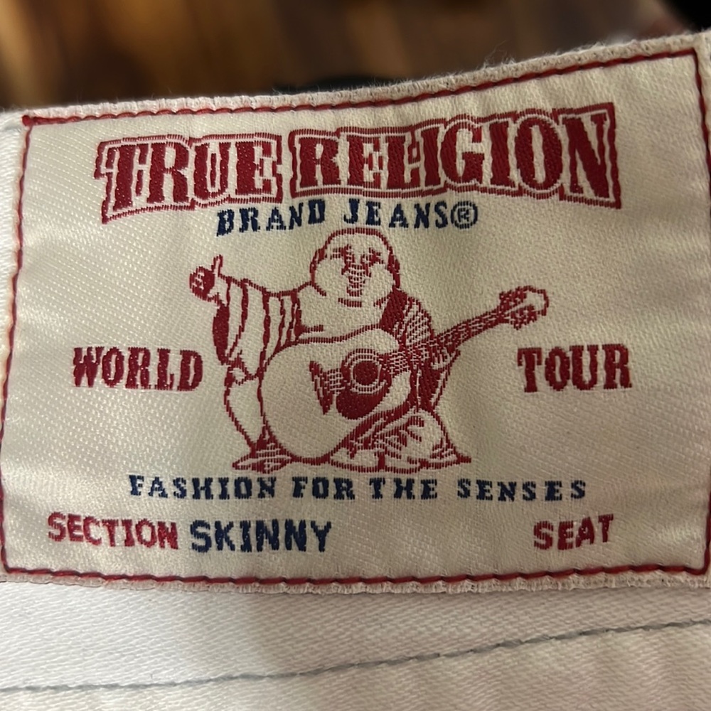 White True Religion Jeans